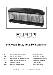 Manual Eurom Fly Away 30-2 Pest Repeller