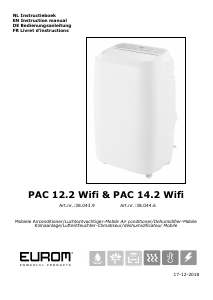 Manual Eurom PAC 12.2 Wifi Air Conditioner