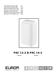 Manual de uso Eurom PAC 12.2 Aire acondicionado