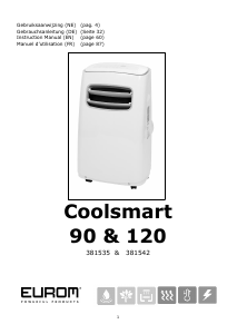 Mode d’emploi Eurom Coolsmart 90 Climatiseur