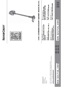 Manual de uso SilverCrest IAN 321716 Aspirador