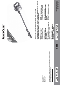 Instrukcja SilverCrest IAN 317435 Odkurzacz