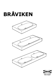 Használati útmutató IKEA BRAVIKEN Mosogató