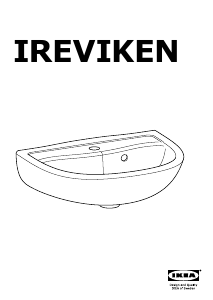 Brugsanvisning IKEA IREVIKEN Vask