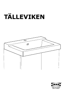 Manual de uso IKEA TALLEVIKEN Lavabo