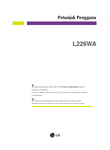 Manuale LG L226WA-WN Monitor LCD
