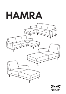 Brugsanvisning IKEA HAMRA Sofa