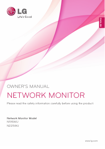 Manual LG N195WU-PN LED Monitor