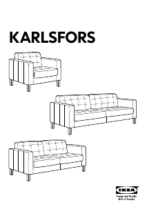 사용 설명서 이케아 KARLSFORS 소파