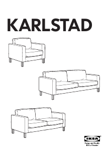 Kasutusjuhend IKEA KARLSTAD Diivan