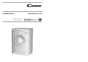 Manuale Candy CS 105 D-RU Lavatrice