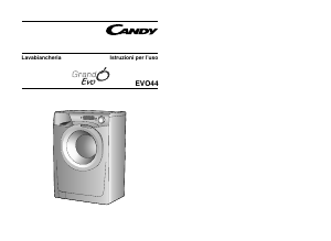 Manuale Candy EVO44 1082D-01 Lavatrice