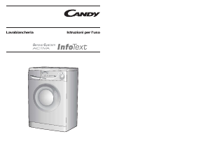 Manuale Candy CM 126TXT-16S Lavatrice