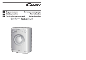 Manual Candy CS 125 TXT-16S Washing Machine