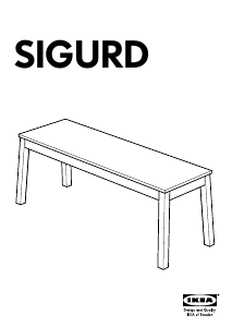 Priručnik IKEA SIGURD Sofa