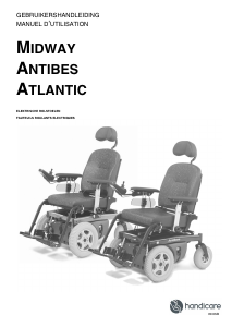 Mode d’emploi Handicare Atlantic Fauteuil roulant électrique