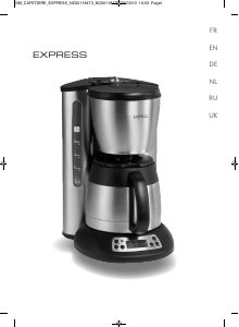 Manual Tefal CM410530 Express Coffee Machine