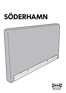 Brugsanvisning IKEA SODERHAMN Sofa