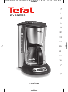 Manual Tefal CM415530 Express Cafetieră