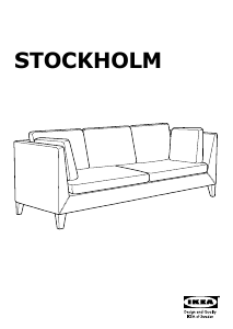 Manual de uso IKEA STOCKHOLM Sofá