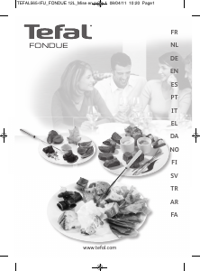 Manual de uso Tefal EF255014 Fondue