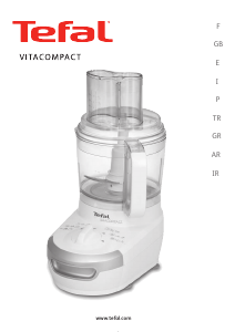 Manual Tefal FP4121AE Vitacompact Food Processor