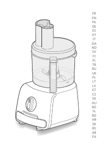 Manual Tefal DO6248A4 Robot de bucătărie