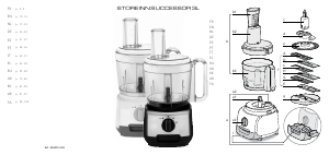 Bedienungsanleitung Tefal DO303E40 StoreInn Successor Küchenmaschine