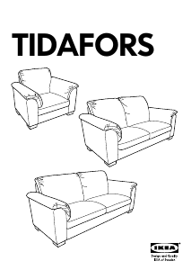 Brugsanvisning IKEA TIDAFORS Sofa