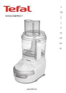 Manual Tefal FP413DAD Vitacompact Robot de cozinha