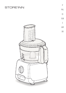 Manual Tefal DO250DA3 StoreInn Food Processor