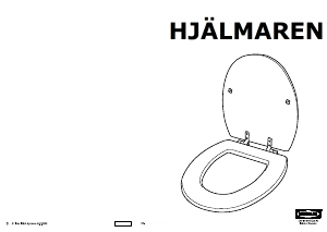 Mode d’emploi IKEA HJALMAREN Abattant WC