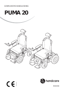 Handleiding Handicare Puma 20 Elektrische rolstoel