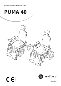 Handleiding Puma 40 Elektrische rolstoel
