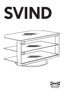 Bruksanvisning IKEA SVIND TV-bänk