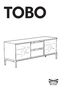 Priručnik IKEA TOBO (170x50x66) Televizijski ormarić