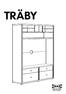 Návod IKEA TRABY TV stôl