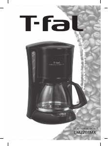 Manual de uso Tefal CM2208MX Heliora Comfort Máquina de café