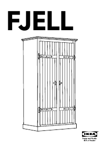 Mode d’emploi IKEA FJELL Armoire