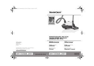 Bedienungsanleitung SilverCrest IAN 332848 Staubsauger