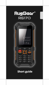 Manual RugGear RG170 Mobile Phone