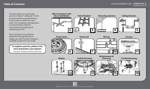 Manual Hunter 53292 Builder Ceiling Fan