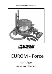 Handleiding Eurom Force Stofzuiger