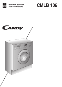 Manual Candy CMLB 106 Washing Machine