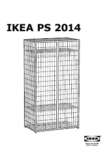 Bruksanvisning IKEA PS 2014 Garderobeskap