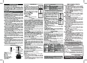 Manual Arno LN3711B1 Faciclic 2 Liquidificadora