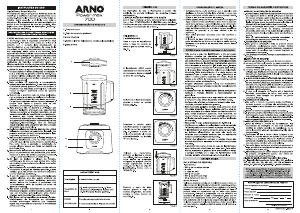 Manual Arno LN5501B1 Power Max 700 Liquidificadora