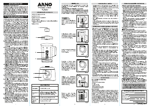 Manual Arno LN5545B1 Power Max 1000 Liquidificadora