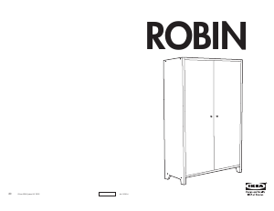 Käyttöohje IKEA ROBIN Vaatekaappi