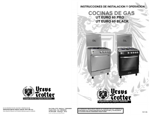 Manual de uso Ursus Trotter UT Euro 60 Black Cocina
